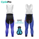 Herbst Blue Man Cycling Outfit - Dimension+