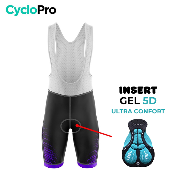 Tenue De Cyclisme Mont Ventoux Violette - Performance