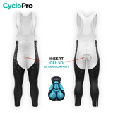 COLLANT CYCLISTE HIVER HOMME / NOIR - CUBIC+