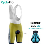 TENUE DE CYCLISME ÉTÉ HOMME JAUNE - UNI+