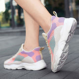 Basket Running Femme Agility rose 2