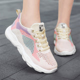 Basket Running Femme Agility rose