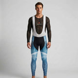 COLLANT CYCLISTE AUTOMNE HOMME / BLEU - SNOW+