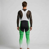 COLLANT CYCLISTE HIVER HOMME  VERT TRACE 1