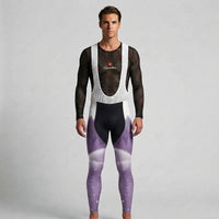 COLLANT CYCLISTE HIVER HOMME VIOLET SNOW 1