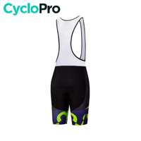 Cuissard Vélo de Route Noir et Vert - Heart