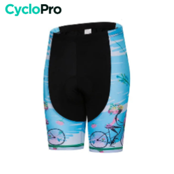 Cuissard Vélo de Route Bleu - Happy+