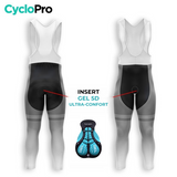 TENUE CYCLISTE HIVER HOMME GRISE - TRACE+