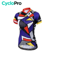 MAILLOT VÉLO DE ROUTE MOSAIQUE - CONFORT+