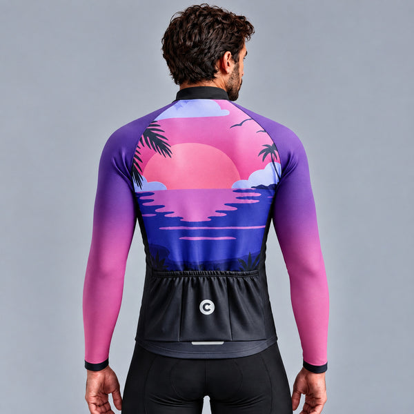 MAILLOT LONG DE CYCLISME HIVER - RELAX+ 1