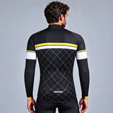 MAILLOT LONG DE CYCLISME JAUNE - HIVER - ROAD+ 1