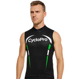 Dynamo groen mouwloos fietsshirt