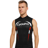 Dynamo rood mouwloos wielershirt