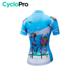 Blauw racefietsshirt - Happy+