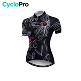Maillot Vélo de Route Noir - Drawing+