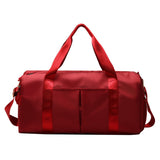 Sac de sport femme rouge marine pretty
