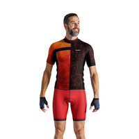 Tenue De Cyclisme rouge luminar