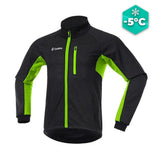 VESTE THERMIQUE CYCLISME GRANd FROID VERTE CYCLOPRO