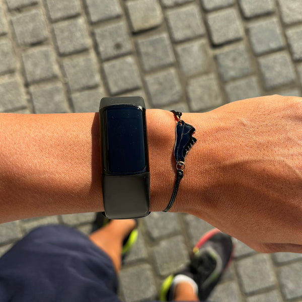 bracelet running noir 1