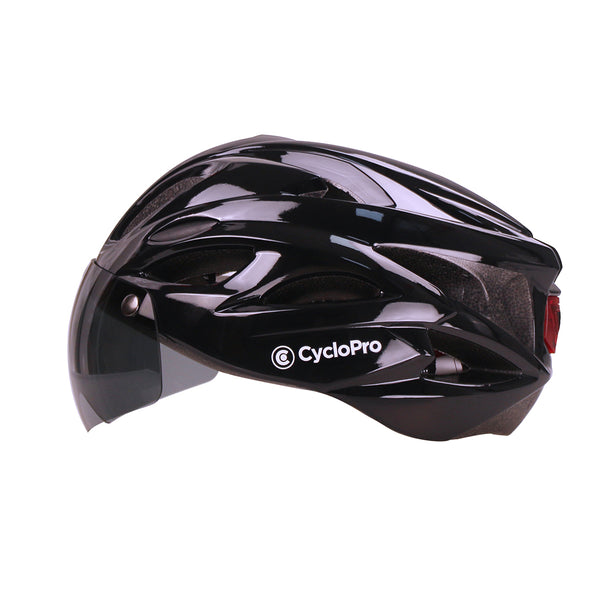 casque velo visiere noir adventure 3