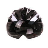 casque velo visiere rouge et blanc adventure 3