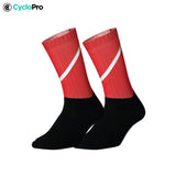 Pack Été Complet Rouge Eklïps - Tenue Cycliste + Mitaines + Chaussettes + Lunettes