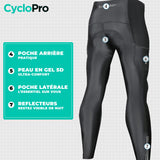 Collant Cycliste Thermique Homme - Practical+