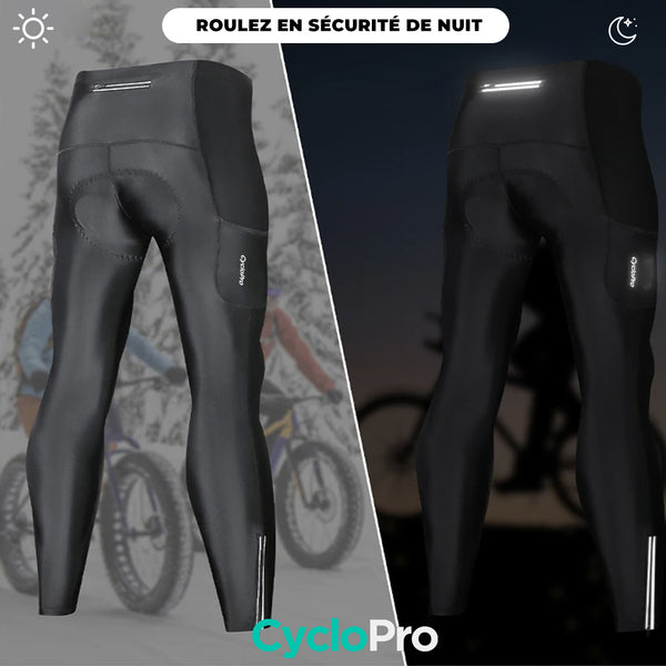Collant Cycliste Thermique Homme - Practical+