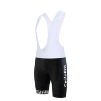 Witte koersbroek voor MTB en wielrennen - Liberty+ Korte koersbroek voor heren GT-Cycle Outdoor Store Zwart en wit met S