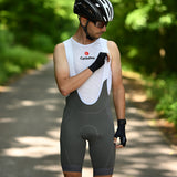 cuissard bretelles respirantes cyclisme gris
