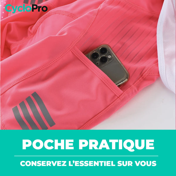 damesfietsbroek met praktische zak