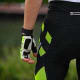 cuissard cycliste homme sans bretelles-practical jaune 3