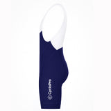 cuissard cycliste infinity bleu marine profil