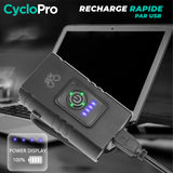 USB-fietslamp vooraan