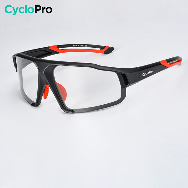 Lunettes Vélo Photochromiques rouge - Ascension+