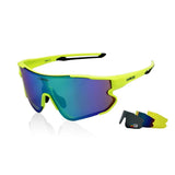 Lunettes polarisées pour Cyclisme Jaune - OPTIMAX GT-Cycle Outdoor Store Jaune 