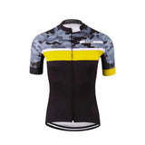 camoride geel wielertrui