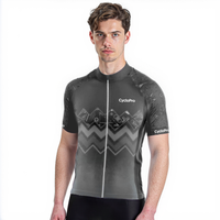 MAILLOT CYCLISME ROUTE GRIS - WAVE+