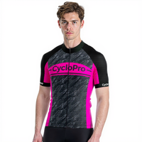 Maillot Cyclisme Route Rose - Wind+