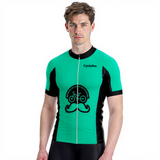 Turkoois racefietsshirt - Fleur de l'age