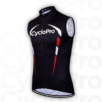 Mouwloos wielershirt zwart en rood - Dynamo mouwloos shirt GT-Cycle Outdoor Store Zwart en rood 4XL 