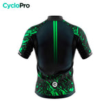 maillot cyclisme vert cyclopro dos
