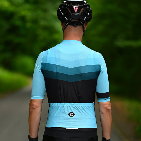 maillot cycliste agility bleu 5