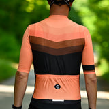 maillot cycliste agility orange 6