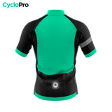 Pack Été Complet Turquoise Eklïps - Tenue Cycliste + Mitaines + Chaussettes + Lunettes