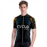 MAILLOT DE CYCLISME ORANGE - CYCLOPRO
