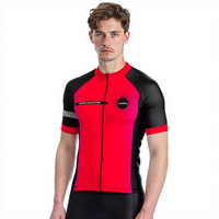 MAILLOT DE CYCLISME ROUGE - EKLIPS