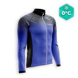 LANGE BLAUWE WINTERFIETSJERSEY - MATEN Thermojersey heren GT-Cycle Outdoor Store S 