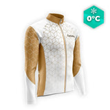 LANG BRUIN WINTERFIETSJERSEY - CUBIC+ Thermojersey heren GT-Cycle Outdoor Store S 