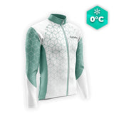 LANGE GROENE WINTERFIETSJERSEY - CUBIC+ Thermojersey heren GT-Cycle Outdoor Store S 